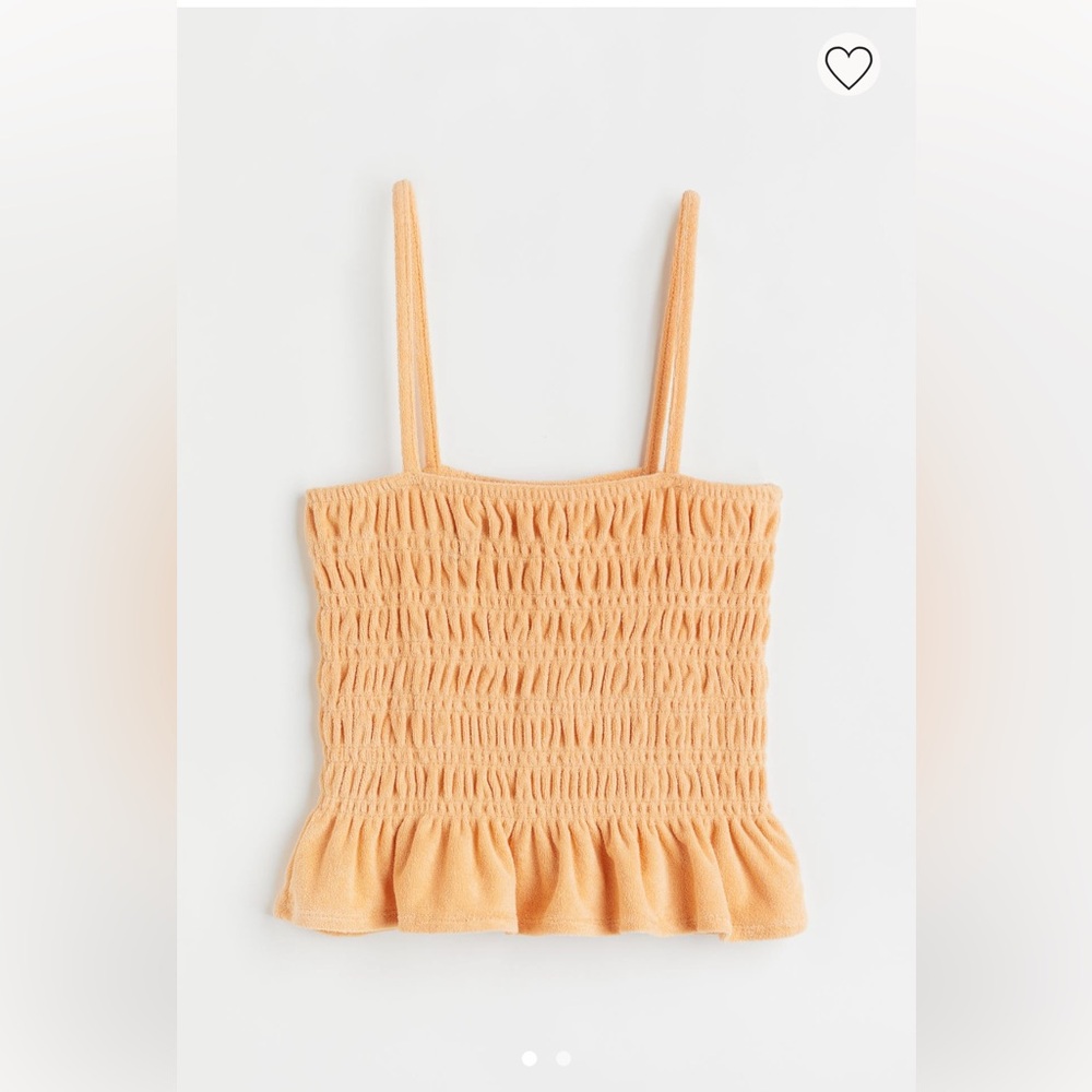 H&M orange shirt